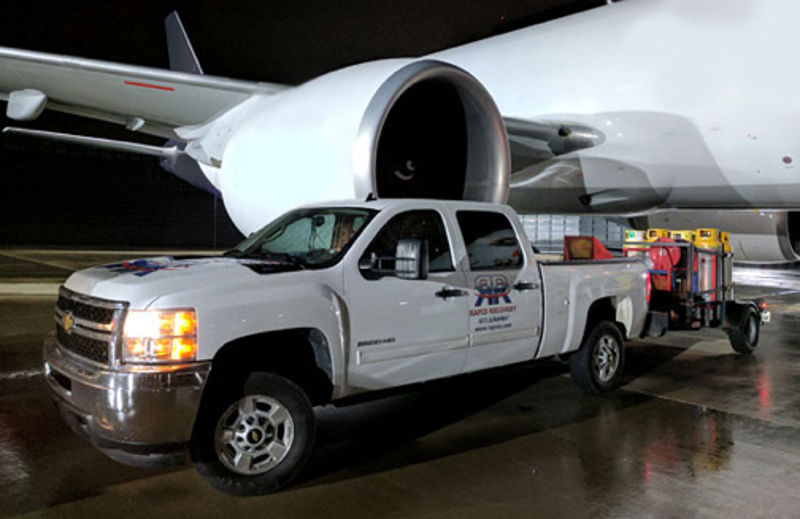 Halon Prt A-Gas US Executes Emergency Halon Recovery Job on Aircraft