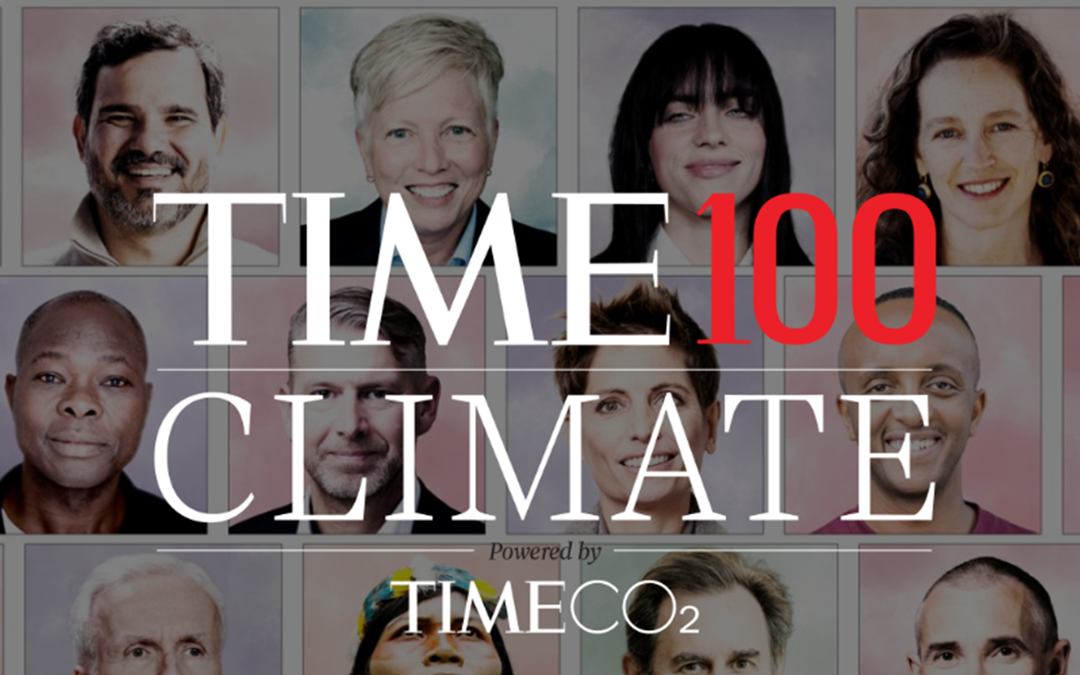 TIME Magazine 100 Climate banner image