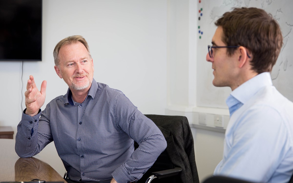 company executive discussion